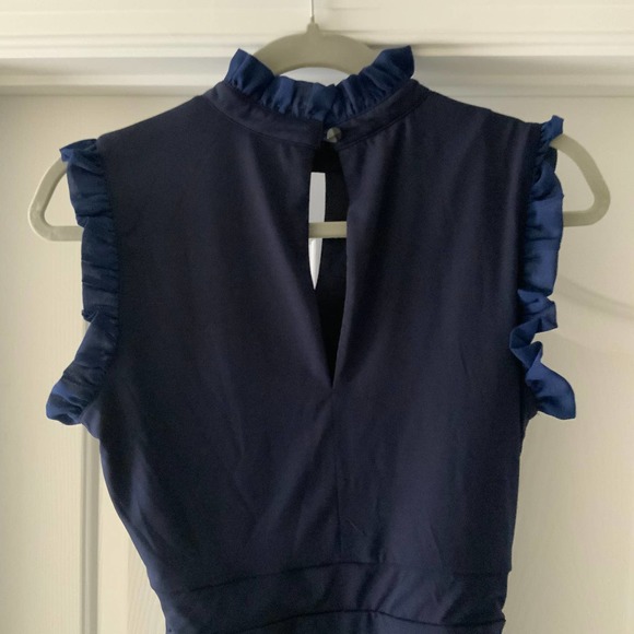 Kimi + Kai Maternity Madeline Ruched Mini Body-Con Dress XS - Picture 9 of 10